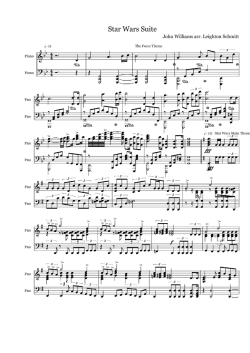 Page 1 Star Wars Suite John Williams arr. Leighton Schmitt J= 55