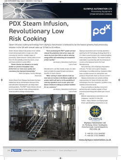 PDX Steam Infusion, Revolutionary Low Risk Cooking