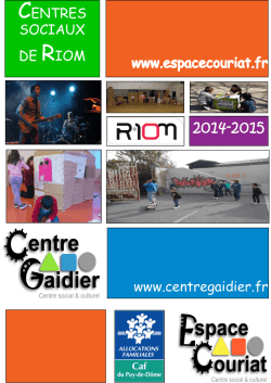 Au Couriat - Centre Gaidier
