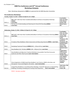 ISNR14 Workshop Schedule_10.8