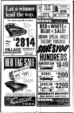 Buffalo NY Courier Express 1969