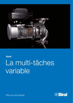 La multi-tâches variable