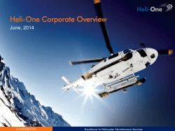 Heli-One Corporate Overview