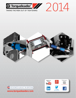 Order now… call our Sales Hotline +44 (0) 1483 894 476