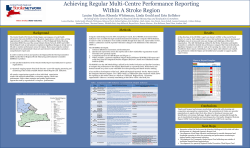 Achieving Regular Multi-Centre Performance Reporting Within A