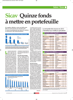 F&eacute;vrier 2014 - Moneta Asset Management