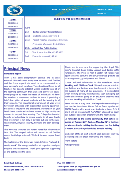 PCC Newsletter - Issue 5