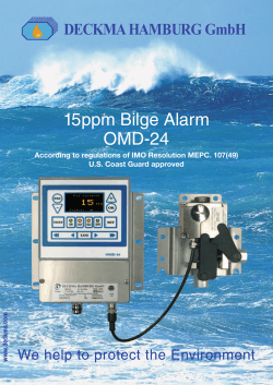 15ppm Bilge Alarm OMD-24