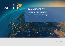 Acotel ENERGY - Smart Energy Expo