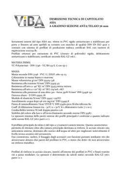 DESRIZIONE TECNICA DI CAPITOLATO ASIA A GRADINO