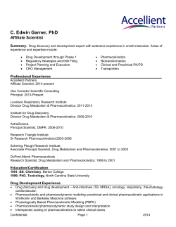 Garner Resume - Accellient Partners