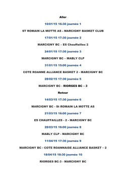 U15 D3 ph 2 poule F - Marcigny Basket Club
