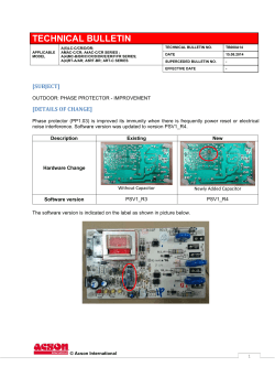 TB008A14 - Phase Protector PP1.03 Improvement