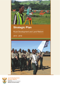 Rural Development and Land Reform Strategy March-2014