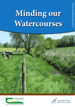 Minding our Watercourses - Inland Fisheries Ireland