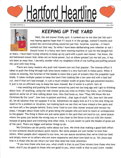June - Community United Presbyterian Church