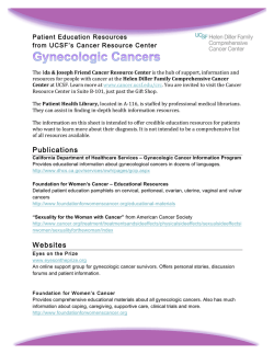 Publications Websites - UCSF Helen Diller Family Comprehensive