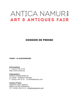 DOSSIER DE PRESSE