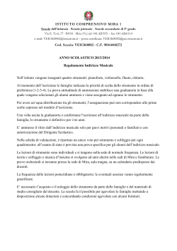 ISTITUTO COMPRENSIVO MIRA 1 Cod. Scuola: VEIC868002