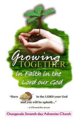 in Faith in the Lord our God - Orangevale