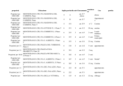 elenco fabbricati - Gazzetta Amministrativa