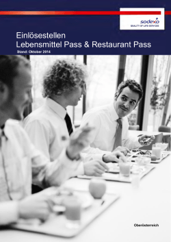 Restaurant Pass