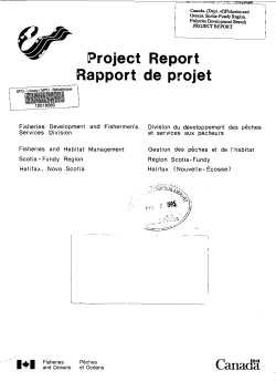 Project Report Rapport de projet 111111111111