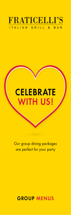 CELEBRATE WITH US!