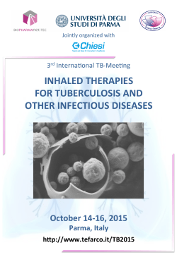 inhaled(therapies( for(tuberculosis(and( other - Biopharmanet-tec