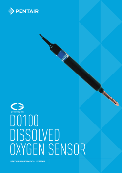 Greenspan DO100 Dissolved Oxygen Sensor