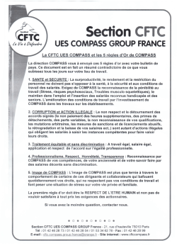 Section CFTC UES COMPASS GROUP FRANCE