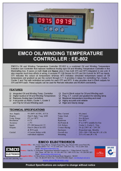 Catalogue - Emco Electronics