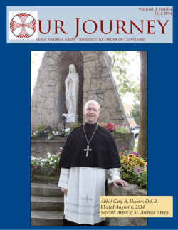 Abbot Gary A. Hoover, O.S.B. Elected August 6