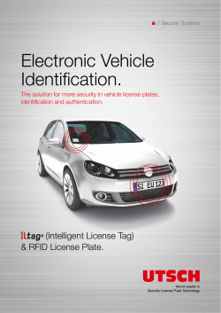 Electronic Vehicle Identification.