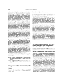 graphie : la nCvralgie du