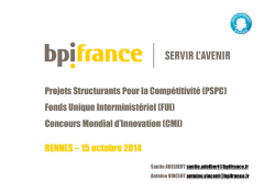 Retrouvez la présentation