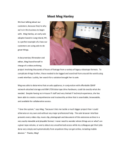 Meet Meg Hanley