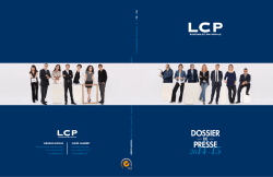 Dossier de presse PDF