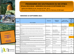 Diapositive 1 - UFR Sciences et Technique de la Côte Basque