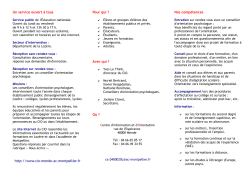 Plaquette CIO Mende 2014-15