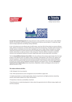 Offshore Business Forum 2015