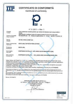 IIP UNI EN ISO 21003