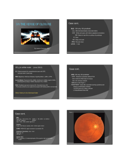 Grand Rounds 1A - On the Verge of Closure