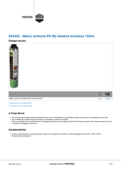 463405 - Maico schiuma PU B2 elastica bombola 750ml