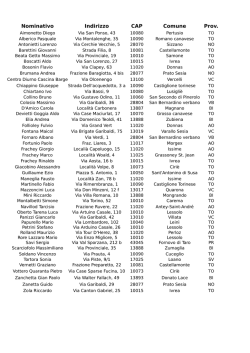 elenco soci 2014