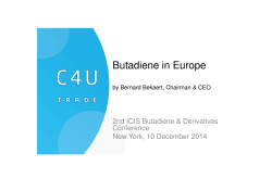 Butadiene in Europe