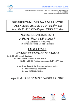 OPEN REGIONAL kendo 2014 2015