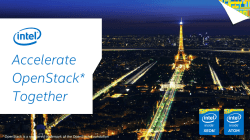 Considerations in Building a Production OpenStack Cloud