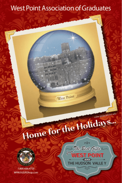 Holiday Catalog PDF - West Point Association of Graduates