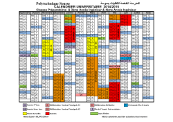 Télécharger le calendrier